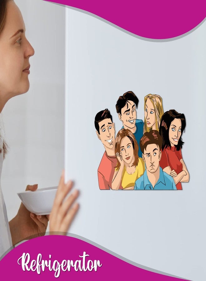 Bhai Please Friends Wooden Fridge Magnet (Pack of 1 pc) Friendship Day Gift, Gift for Friends - Image 4